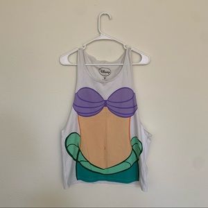 Disney Ariel The Little Mermaid Sleeveless Shirt